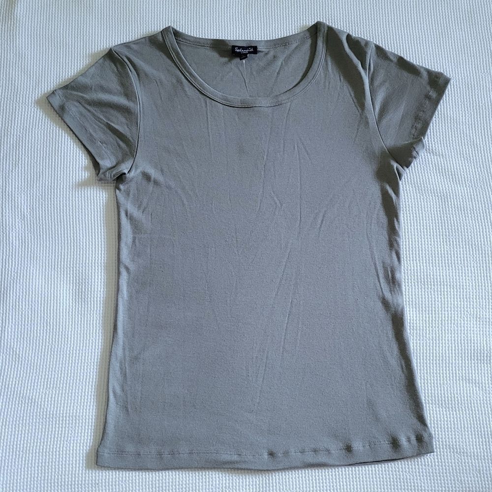 Splendid👍Basic Gray Slim Fit Tee - NWT